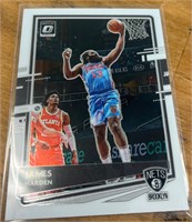 Three 2020-21  James harden Panini Cards