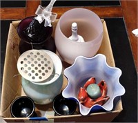 Assorted Vases, Decorative Bells, Goblets +