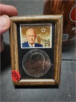 Eisenhower Coin & Stamp