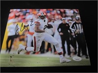 BROWNS AMARI COOPER SIGNED 8X10 PHOTO JSA