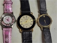 Watches Movado, Peugeot Lot Of 3