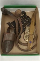 Vintage Hooks, Scoop, Cast Trivet, Bastian