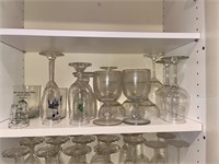 Assorted Collection of Barware & Stemware