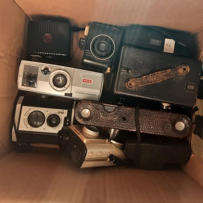 Box of cameras