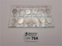 2007-2009 Canada Commemorative Quarters