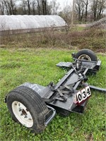 Single axle automobile tow dolly - Bill of Sale