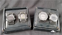 (2) Sets of Casio Play and Work Watches