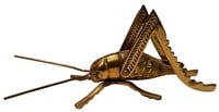 Bronze Grasshopper Figurine