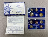 2000 United States Mint Proof Coin Set