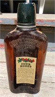vintage four roses bourbon bottle