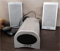 Set of 3 Maxell Speakers