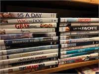 DVD Collection Movies, Wag the Dog, Contact, etc