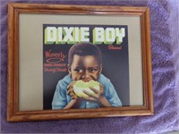 Framed Dixie Boy add