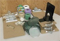 Clipboards, Colored String, Lighted Magnifier, etc