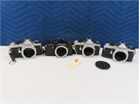 (4) AS IS parts~repair Pentax ME-Super Cameras