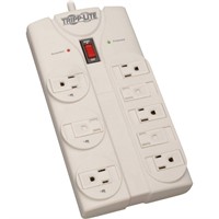 8-Outlet Strip w/ 8-ft Cord  Protect It!