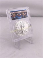 2017 Silver Eagle January 20 2017 US Presidential