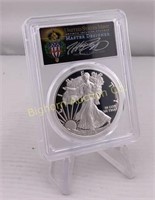 2018-W Silver Eagle PCGS PR70DCAM First Day