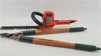 Outdoor 13" Hedge Trimmer & Pruning Shears