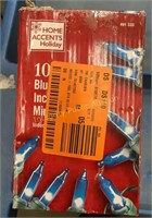 Home Accent 100 Blue Incandescent Mini Lights