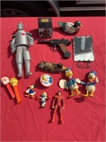 Wizard of Oz Tinman Donald Duck vintage toys