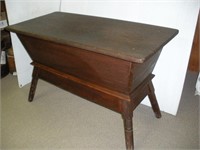 Vintage Wooden Dough Box w/ Handmade  Dovetail