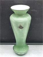 Fenton Art Glass Jade Green Vase
