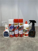 Assortment of Stain RemoverProducts, Flea and