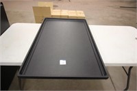 (3) Giant plastic floor trays