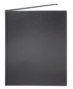 (New)BookFactory Large Grey Blank Book/Blank