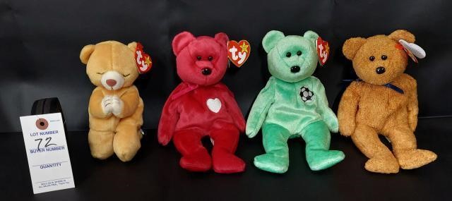 Set of Beanie Babies