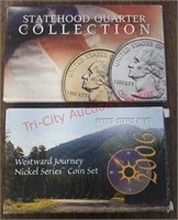 Statehood Quarter Collection & westward journey