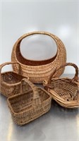 Group of baskets