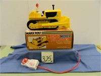 Marx Mighty Mover Plastic Bulldozer w/ Orig. Box,