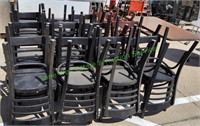 (24) Wood Restaurant Chairs