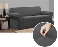 New- SmartFit 1-Piece Soft Touch Stretch Sofa