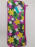 New Large tropical print pen pouch, 13x5.5 i