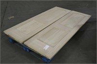 (2) Oak Doors, Approx 24"x80"