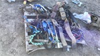 Pallet of Horse Halters & Lead Ropes