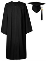 GraduatePro Matte Graduation Cap and Gown 2024 Set