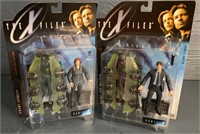 (2) X-Files Series 1 Figurines