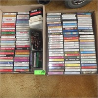 2 BL- VINTAGE MUSIC CASSETTES & 8 TRACKS