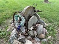 Grind Stones and Yard Decor