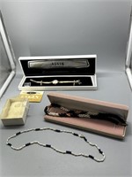 Elign Watch in Original Box with papers, Pearl wit