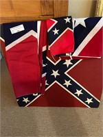 4 pcs Confederate Flags