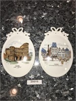 Lot 2 Wall Plaques Trier