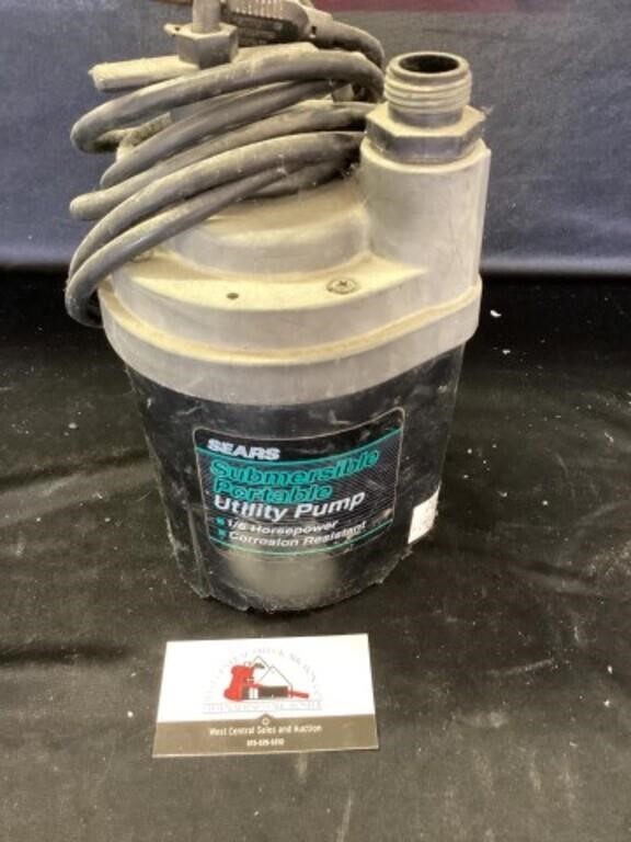Sears submersible pump