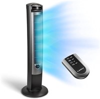 Lasko Oscillating Tower Fan, Quiet Fan with Remote