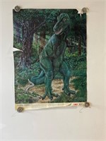 KFC Dinosaur Poster