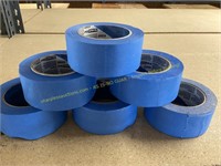 6 rolls of scotch blue painters tape